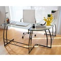 Double Bit Black Workstation/ Desk