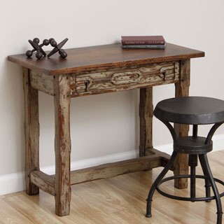 Kuno Rustic Antique Wooden Accent Table (Indonesia)
