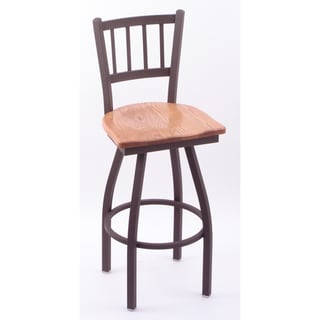 Cambridge Bronze/ Medium Oak Extra Tall Bar Stool