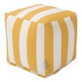 Majestic Home Goods Vertical Stripe Small Cube Pillow