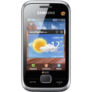 Samsung Champ Deluxe DUOS GSM Unlocked Dual SIM Cell Phone