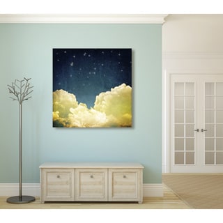 Sleepy Clouds II Oversized Gallery Wrapped Canvas