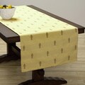 Corona Pineapple Design Extra-wide Table Runner