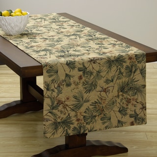 Monkey/ Tree Design Extra Wide Table Runner (26 x 95 inches)