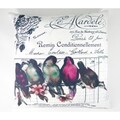 French Chic Birds On A Wire Printed Cushion Cover