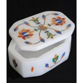 Marble Hexagonal Jewelry Box (India)