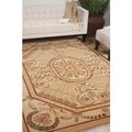 Hand-knotted Versailles Palace Blush Rug (8' x 11')