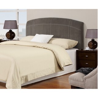 Ash Microfiber Queen-size Headboard