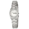 Seiko Women's 'Dress' Stainless Steel White Dial Watch
