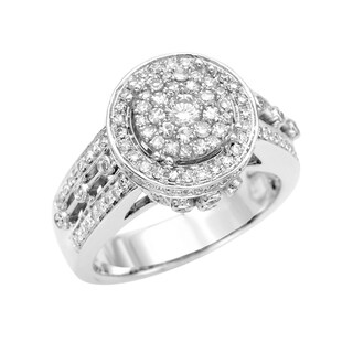 14k White Gold 3/4ct TDW Diamond Engagement Ring (G, SI1)