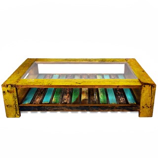 Ecologica Furniture Oversized Reclaimed Wood Coffee Table