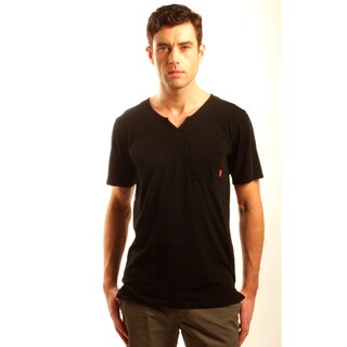 191 Unlimited Men's Slim Fit Moroccan Neck Tee