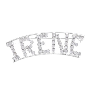 Detti Originals 'I Collection" Crystal Name Pin