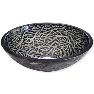 Flotera Zeus Modern Glass Vessel Bathroom Sink