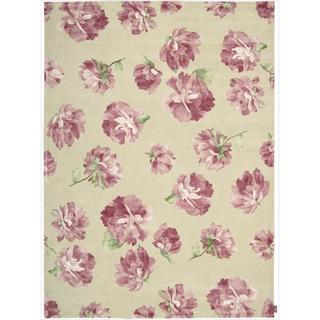 Hand-tufted Modern Elegance Rose Wool Rug (9'6 x 13'6)