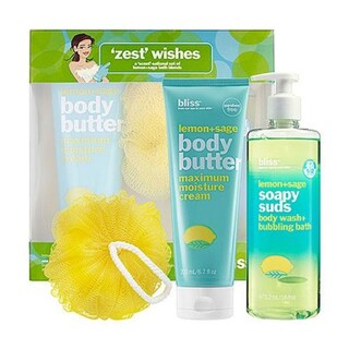 Bliss Zest Wishes Lemon + Sage 3-piece Gift Set