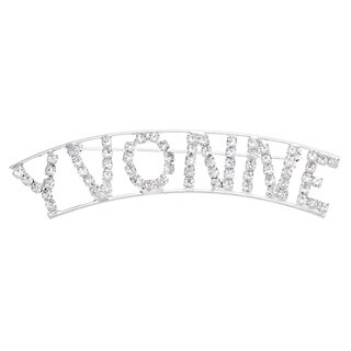 Detti Originals 'Vyonne' Crystal Name Pin