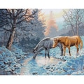 Gold Collection Frosty Morning Counted Cross Stitch Kit-15"X12"