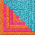 GO! This & That Fabric Cutting Dies-GO! Log Cabin By Leslie Main