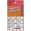 The Cutting EDGE Clear Ruler-4-1/2"X8-1/2"
