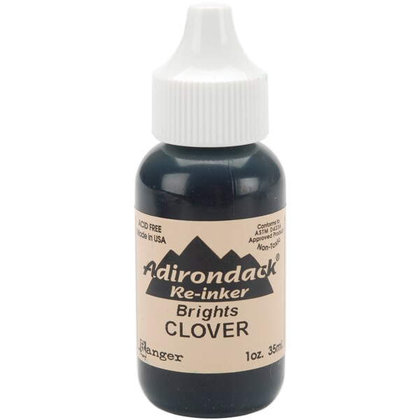 Adirondack Brights Dye Reinker 1 Ounce-Clover