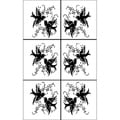 Rub 'N' Etch Designer Stencils 5"X8" 1/Pkg-Love Bird Pair