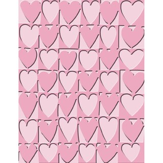 Cuttlebug A2 Embossing Folder-Heart Blocks
