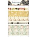 In Love Fabric Ribbon-5 Styles/18" Each