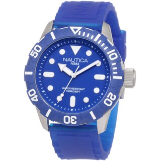 Nautica Men's Blue Stainless Steel Watch