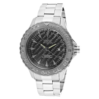 Invicta Men's 'Pro Diver/Ocean Ghost' Stainless Steel Watch