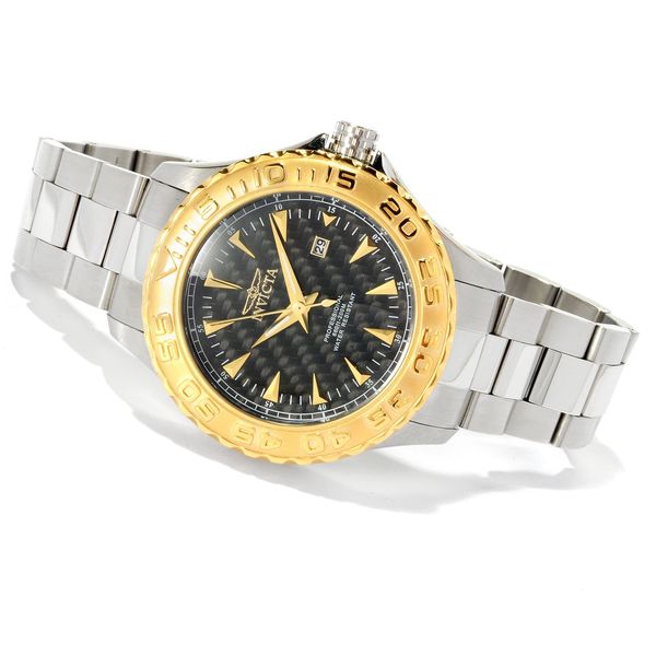 Invicta Men's 12556 'Pro Diver/Ocean Ghost' Stainless Steel Watch