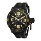 Invicta Men's 'Specialty/Corduba' Black Polyurethane Watch