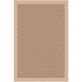 Woven Herringbone Beige/ Brown Indoor/ Outdoor Patio Rug (7'9 x 11')