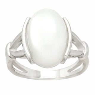 De Buman Sterling Silver Moonstone Ring