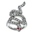 Kenneth Jay Lane Cubic Zirconia Snake Ring