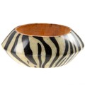 Kenneth Jay Lane Zebra Print Cuff Bracelet