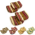Blazing Needles 19-inch Spun Poly Chair/ Rocker Outdoor Cushions (Set of 4)