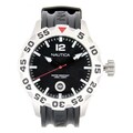 Nautica Men's BFD 100 Date N14600G Black Resin Quartz Black Dial Watch