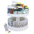 Revolving Medicine Center with 31 Separate Pill Compartments