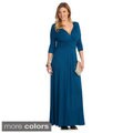 Kiyonna Women's 'Desert Rain' Plus Maxi Dress