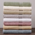 Beatrice Solid Color Dobby 4-piece Towel Set