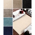 Amore Shag Aqua Area Rug (7'10 x 10'10)