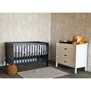Baby Mod Modena 3-in-1 Crib in Navy