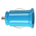 BasAcc Blue Universal Dual USB Mini Car Charger Adapter