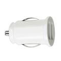 BasAcc White Universal Dual USB Mini Car Charger Adapter