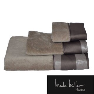 Nicole Miller Tangent 3-piece Cotton Towel Set
