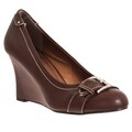 Riverberry Women's 'Firefox' Buckle-toe Wedges
