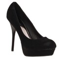 Riverberry Women's 'Firewood' Microsuede Stiletto Pumps