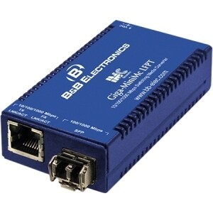 B&B Giga-MiniMc/LFPT, TX/SFP (requires one IE-SFP/1250 Module)