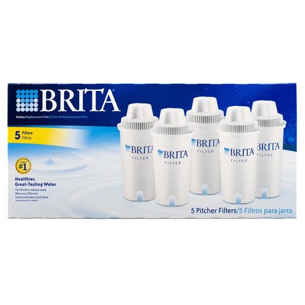 Brita 35516 Pitcher Replacement Filters Pack of 5